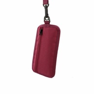 tas dompet hp pria selempang multifungsi hanging wallet pria - maroon