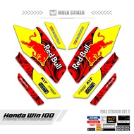 HONDA WIN STRIPING MTF 77/S WIN 100 STICKER/S WIN STICKER/S STICKER/S STREPING/S STIPING/S STRIPING/
