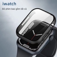 Smart watch protective tempered glass case for Apple Watch Series 8 7 6 5 4 se iWatch 40/44mm 41/45/49mm