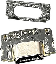 New for PSV1000 Type-C Port Mod Kit Replacement, for Sony Playstation PS Vita PS PSV 1000 Handheld Console, DIY USB-C C-to-C Charge / Data Socket Interface Module + Holder Sleeve 100% Fit
