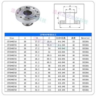 CF Flange 16SUS Large Small Head to KF Adapter 4025 Vacuum 304 Chuck Stainless Steel Quick Install 5