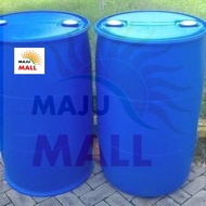 (NEW) Tong Drum Biru 200 Liter/Water Barrel (HDPE) NEW Heavy Duty *Limited to 1 Item per Order* By M