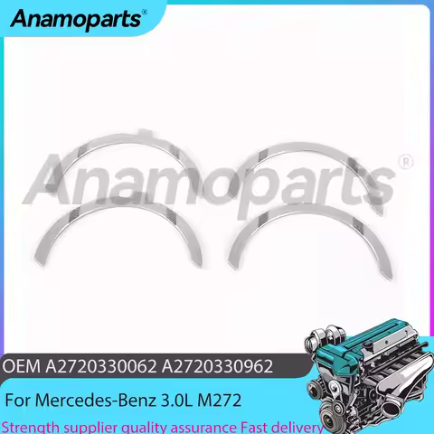 Engine Crankshaft Bearing Thrust Plate Washers Set Fit 2.5 3.0 3.5 L Gas V6 For Mercedes-Benz C250 C