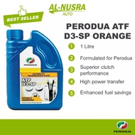 PERODUA ATF D3-SP ORANGE 1L AUTO TRANSMISSION FLUID GEAR OIL MINYAK GEARBOX AUTO (MYVI / ALZA / AXIA / BEZZA / ARUZ)