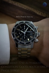 ⚫️市場極罕Bell & Ross by SINN 103/ SINN代工珍稀品✅- Bell & Ross by SINN 103🔥
二手中古 Bell & Ross by SINN 103
-T 