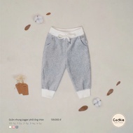 [Siêu Sale] [FreeShip] [Giá hủy diệt] [Chính hãng] Quần nỉ nhung jogger phối chéo Cookie