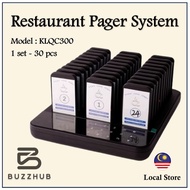 Restaurant Buzzer Wireless Calling System l 30 BUZZERS [READY STOCK] 叫号器