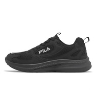 Fila Jogging Shoes Cyclone Women's Black White Sneakers Basic Style [ACS] 5J906X004