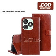 Flip Cover Leather Case Leather Book Case Itel A50 Itel A60S Itel A90