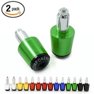 7/8" Handlebar Grips Plug Slider Handle Bar Ends For Kawasaki NINJA 1000 250R 300 400 650R Z750 Z800
