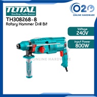 TOTAL TH308268-8 Rotary Hammer Drill Bit Mechine Drill Bit Mesin Gerudi Wall Drill Wood Drill Steel 