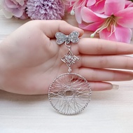 Bros dagu bunga jaring hijab SN0237