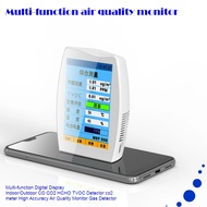 Multi-function Digital Display Indoor/Outdoor CO CO2 HCHO TVOC Detector co2 meter High Accuracy Air 