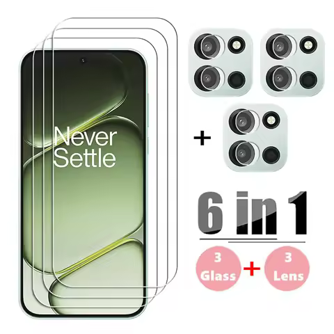 6in1 Glass For OnePlus Nord 6 Tempered Glass OnePlus Nord 6 Screen Protector HD Protective Phone Cam