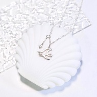 海浪純銀項鍊 星芒垂墜 貝殼飾品收納盒 海洋飾品 長項鏈 送禮