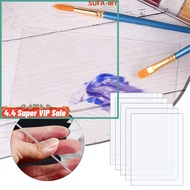 【SUFA】5 PCS Clear Acrylic Sheet Transparent Board 1mm for Picture Frame Glass
