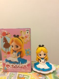Disney Alice in wonderland qposket Figure 日版 迪士尼 愛麗絲夢遊仙境 公仔 模型 擺設