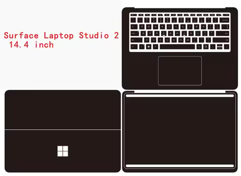 Full Body Sticker Skin Decal Wrap Vinyl Cover For Microsoft Surface Laptop Studio 2 1 14.4 inch / Su