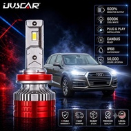 UVSCAR Audi Q7 4L 2006-2015 LED Bulb D1S D3S H11 H7 Lampu LED Kereta Plug and Play