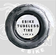 Ebike Tubeless Tire exterior 3.00 - 8