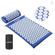 Acupressure Mat Heads Neck Back Pain Relieve Foot Massage Cushion Pillow Yoga Spike Mat Acupuncture Pad Need-les Massager