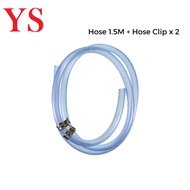 Gas Pipe 1.5M and Hose Clip | Gas Paip | Hos Paip