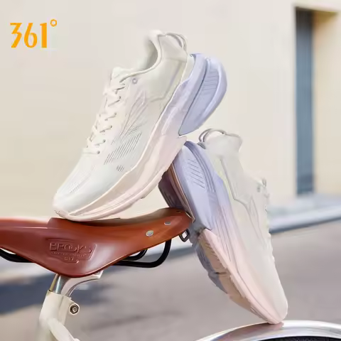 361 Degrees Fierce 6.0 Women Running Shoes New Mesh Smooth-Riding Shock-Absorbing Ventilated Stable 