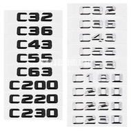 台灣現貨賓士 Benz C32 C36 C43 C55 C63 C180 C200 C220 C230金屬字母數字車貼