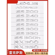 【Lexus】3D ABS Chrome Side Fender Sticker For Lexus ES200/260/300H/NX/RX/GX Series Emblem Badge Car R