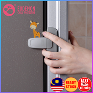 EUDEMON Fridge Lock Children Safety Refrigerator Baby Proof Pinching Protection Accident Kunci Peti Sejuk 冰箱锁