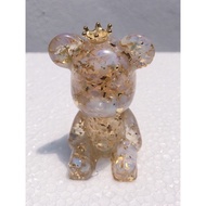 Natural Crystal Crushed Stone Violent bear opal bear opal bear