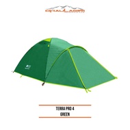 DHAULAGIRI TENDA TERRA PRO 4 SERIES TERBARU WARNA HIJAU DAN GREY/ TENDA KAPASITAS 4 ORANG ALUMUNIUM