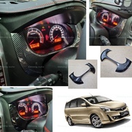 proton exora carbon fiber car meter frame cover garnish accessories skhongauto