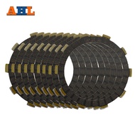 AHL 9PCS Motorcycle Clutch Friction Plates Set for YAMAHA FZ400 FZ 400 (1997) Clutch Lining #CP-0001