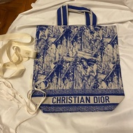 全新 christian dior tote bag （2022 vip）dior 刺繡手提布包