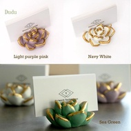 Dudu Elegant Desk Name Card Planner Business Card Holders Name Card Owner Desktop Name Card Holders 