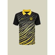 Polo Microfiber Jersey Neck T-shirt from Malaysia Baru Harimau Malaya FAM Bolasepak Malaysia National Team