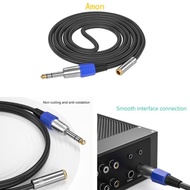 Amon 3 5mm Male to 6 35mm Female Adapter 1 8inch Female to TRS 1 4inch Male Adapter