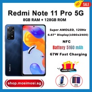 Xiaomi Redmi Note 11 Pro 5G  8GB + 128GB ROM  Storage with 1 Year Warranty A little more than you'd expect