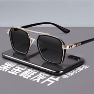 偏光變色太陽鏡雙梁太陽眼鏡防曬防紫外線開車墨鏡女偏光太陽鏡