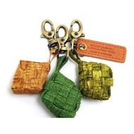 Little Moo Moo Handmade Ketupat Keychain
