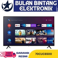 LED COOCAA 70 INCH 70CUC6500 SMART ANDROID UHD 