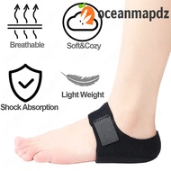 OCEANMAPDZ Fasciitis Protector, Support Cushion Adjustable Straps Silicone Heel Pads, Protective Gel