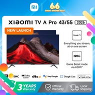 Xiaomi TV A Pro 2026 43''/ 55'' | 4K QLED | Google TV | Apple AirPlay