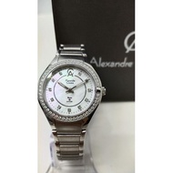 Alexandre Christie women stainless steel authentic watch 2379LHBSSSL
