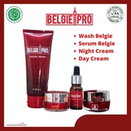 BELGIE PRO SKINCARE Facial WashSERUMNight cream Day Cream belgie pro CANTIK AMAN BPOM