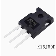 2PCS Original K15J50D TK15J50D TO-3P 15A/500V N-channel MOSFET Transistor