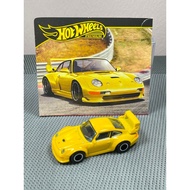 HOT WHEELS PORSCHE 993 GT2 LOOSE | 2024 PREMIUM TWIN PACK | YELLOW | BX