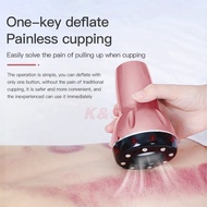 Automatic Gua Sha Cupping Scraping Massager Wireless GuaSha Machine Detoxification Cupping Therapy