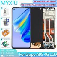 6.43'' Original AMOLED For Oppo A95 4G CHP2365 CPH2365 LCD Display Touch Screen Digitizer Assembly R